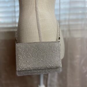 3AM Forever Rhinestone Covered Mesh Crossbody/clutch